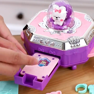 Bộ làm vòng tay móc chìa khóa sách ma thuật DIY guka trang sức trẻ em đồ chơi cho bé gái