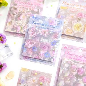 Stickers Punk | Reusable Aesthetic Floral Stickers for Handmade Notebooks