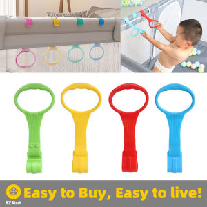 【Fast Shipping】 Pull Ring for Playpen Baby Crib Hooks General Use Hooks Baby Toys Pendants Bed Rings Hooks Hanging Ring Help Baby Stand