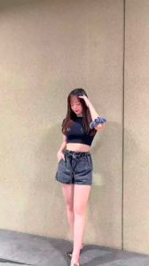 Celana Hot Pant Jeans Wanita Korean Style