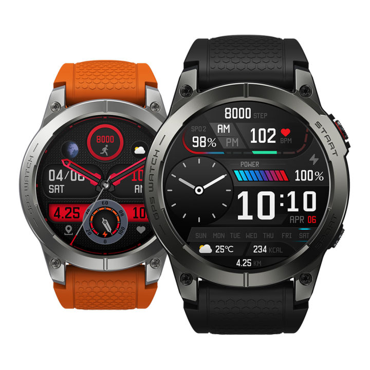 [Flagship 2024] Zeblaze Stratos 3 Premium GPS Smart Watch Ultra HD ...