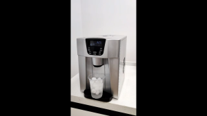 Hicon fully automatic ice maker water dispenser office high-end desktop home multifunctional intelligent ice water and ice cube - manual water addition