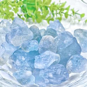 50g/100g Random High Quality Celestite rawstone Decoration Natural Crystal Raw Stone Birthday gift Scene decoration.