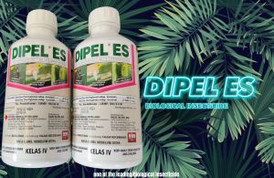 Racun Serangga DIPEL ES Selamat Membunuh Ulat Perosak Tanaman dan Pelbagai Serangga Perosak 1L