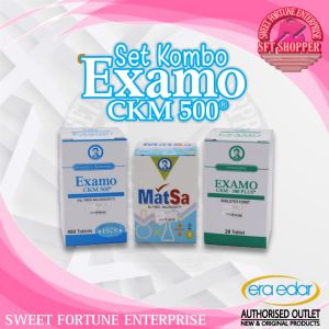 EXAMO Mix Examo Ckm 500 Matsa Examo Ckm500 Plus Minda Cerdas Kids Exam Iq Suplemen Junior Plus Autism ADHD Exam Excel