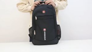 Mens Backpack Bag Large Capacity bag Outdoor Sports Travel Business Bag Early highSchool Bag Men and Women Computer Bag Beg Lelaki With USB Charging Port