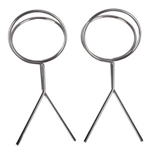 2Pcs Golf Ball Retriever 60mm Ball Clip Claw Golf Ball Picker Collector for Outdoor Sports Driving Range & Course Accessories