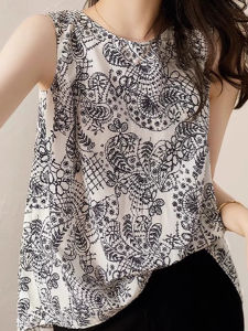 chaqi | เสื้อกั๊กผ้าชีฟองหลวมๆ สำหรับผู้หญิงในช่วงฤดูร้อนปี 2025 เสื้อคลุมกันหนาวแบบลำลองที่สวมใส่สบายและหลากหลายสไตล์