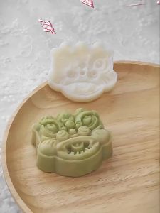 Bộ 2 Khuôn Dập Bánh Trung Thu Hình Rồng Và Ru Yi Khuôn Bánh Quy Tết Nguyên Đán Dụng Cụ Làm Bánh Fondant Thủ Công Dụng Cụ Nhà Bếp Cho Các Bữa Tiệc