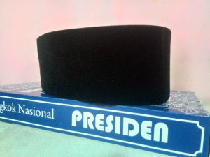 peci songkok presiden kopyah hitam polos ac /non ac untuk anak anak dan dewasa