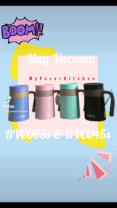 BOSS BVC-065S Travel Insulated Thermos Water Mug 650 ml SUS304 Stainless Steel Cawan Tahan Panas