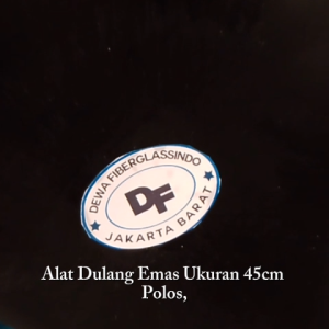 Alat Dulang Mas Dulangan Emas Uk 45 Polos Fiber Fiberglass Gold Pan Polos