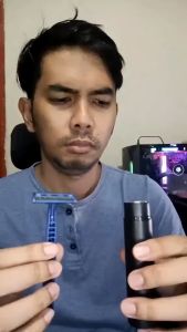PROMO Alat Cukur Jenggot Kumis Bulu Ketiak Portable Elektrik Recharge