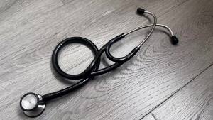 AiQUE Stethoscope Medical Dual Head Professional Phonendoscope Accessories Endoscope Heart For Nurse Doctor Student