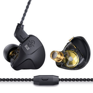HiFi In-ear Earphone CCZ DC03 10MM Dual Magnetic Dynamic Balanced Wired Headphones 2PIN-TFZ Replaceable IEM Cable Gaming Headset