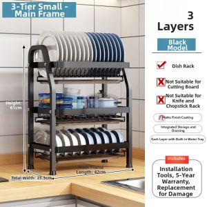 HANYUXUAN | Multifunctional Drip Storage Rack For Kitchen