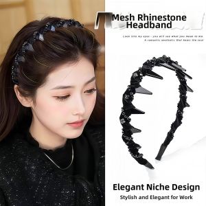 Durable Wearable Fluffy High Top Crown Headband