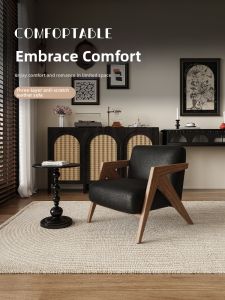 HSMJ | Vintage Zen Aesthetic Single Sofa Chair