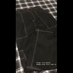 Celana Panjang Wanita Korea Kulot Amber Pants - HighClass