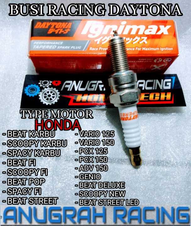 BUSI RACING DAYTONA IGNIMAX HONDA BEAT KARBU BEAT INJEKSI SPACY KARBU ...