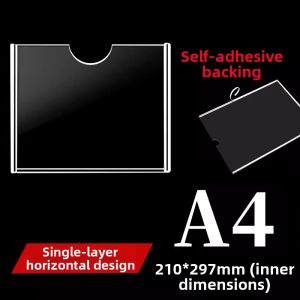 XSR | Acrylic Photo Display Frame A3/A4 Photo Wall Combination Frame No-Drill Installation