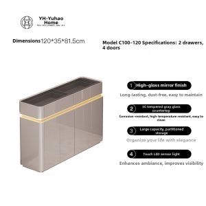 Luxury Storage Shoe Cabinet Large Capacity Multi-level