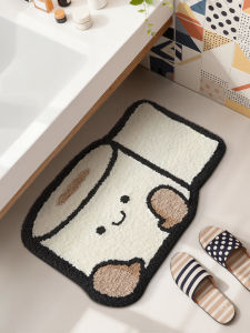 Dajiang (大江) | Funny Shaped Plush Carpet Door Bathroom Anti-Slip Mat