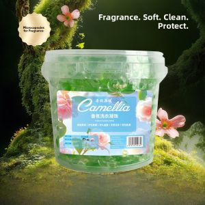 Tea Flower Scented 5-in-1 Laundry Pearls Stain Removal Color Protection Odor Eliminator 140 Pearls for Home Use in China