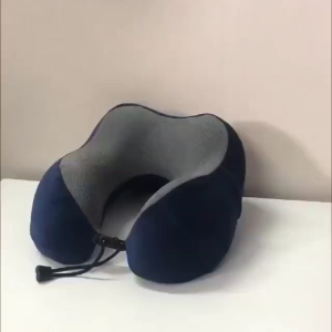 พร้อมส่งในไทย หมอนรองคอ Memory foam ง่ายต่อการพกพา น้ำหนักเบา หมอนเดินทาง U