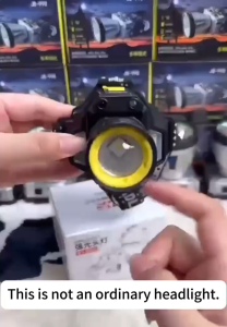 【Vận chuyển nhanh】Đèn Pha LED Có Thể Sạc Lại Với Cảm Biến Chuyển Động Đèn Pha Công Suất Cao COB Pin 18650 Đi Kèm Đèn Pha Câu Cá Chống Nước 2000 Lumen