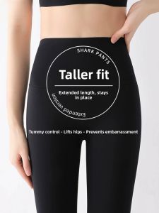 Miiow | High Waist Yoga Fitness Pants Womens Spring Summer New Style Thin Sharkskin Bottoming Trousers High Rise Butt Lifting