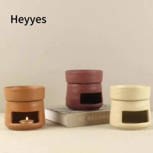 Modern Simplicity Style Ceramic Aromatherapy Burner Essential Oil Furnace Indoor Smell Fragrance Censer Home Decor