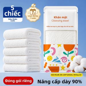 PISSA | Khăn Mặt Dày Tiện Lợi Một Lần Sử Dụng Gói Đơn Lẻ Nén