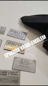 HUGGER SPAKBOR KOLONG VARIO 125 150 ABS CBS ISS KZR MODEL NEW V2 PENDEK + EMBLEM STAINLESS