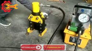 Máy Cắt Sắt V Thủy Lực CAC75 - Cắt Dày 7mm - Bảo Hành 6 Tháng