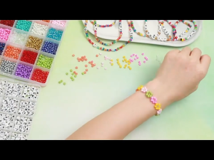 【BUY 1 TAKE 1】5000pcs Bracelet Beads Set For Kids Bead Set For Making Necklace And Bracelet Beads Kit 3mm Beads Set Kit With Tools Diy Bracelet Kit Set Beads Jewelry Accessories Kit Set With Lock