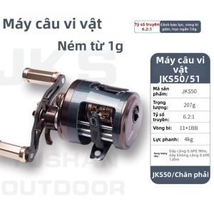 HIBOY | Cá nhân hóa Ceramic Bearing Micro Lure Stream Baitcasting Reel