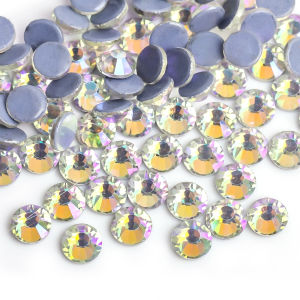 VC Quality All New Violet/Metal Crystal Hotfix Rhinestones Glass Strass Iron On Stone For Nail Art Sewing & Fabric Decoretion