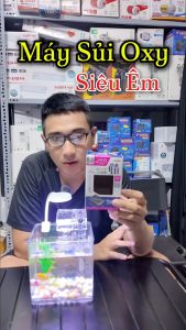 Gex E Air 1000 SB Nhật Bản máy thỏi oxy siêu êm cho bể cá 1 đầu ra