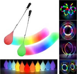 LED Juggling Ball with Rainbow and Strobe Effects Safe and Soft for All Skill Levels Soft Rainbow Fade High Strobe Light-Up Toy