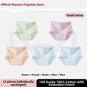 MiiOW | Antibacterial Extended Crotch Cotton Underwear
