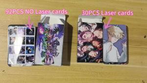 30-92Pcs/Set Anime Card Lomo Card Mini Sticker Print Pictures Postcard Games Card Fans Collection Cards Gifts