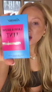 Bộ Nhuộm Mi LOMANSA 10ml Màu Đen Tạo Độ Dày Nhuộm Nhanh Giữ Màu Lâu 4 Tuần Dễ Dàng Tự Nhuộm Tại Nhà.