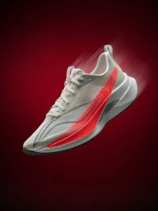 Li-Ning | Giày Đua Chạy Thoáng Khí Siêu Nhẹ Chống Sốc