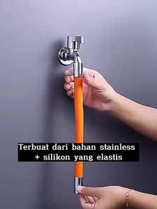 Sambungan Kran Air Flexible Selang Keran Air Wastafel 20cm