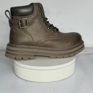 Kulit Sapi Sepatu Boots Casual Tinggi Pria Vintage Fashion Klasik Formal Cowok High Top Kerja Handmade Anti Slip Kekinian 453