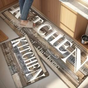 Non-Slip Kitchen Floor Mat Long Strip Area Carpet for Living Room Bedroom Door Balcony Decorative Floor Doormat