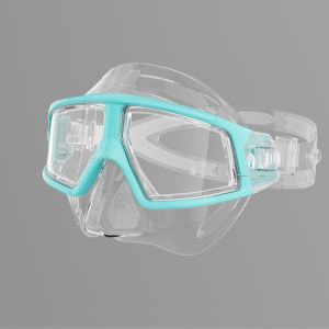 Anti-Fog High-Definition Low-Volume Nose-Protection Integrated Diving Mask