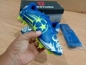 KIDZTUBS Sepatu Sepak Bola Anak Laki-Laki Tanggung Kecil Umur 4-12 Tahun PAUD TK SD SMP