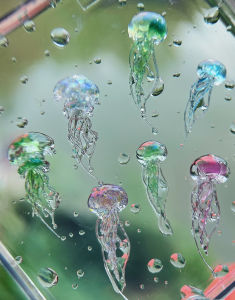 แม่พิมพ์ศิลปะแมงกะพรุนสร้างสรรค์ แม่พิมพ์หยดซิลิโคน แม่พิมพ์ตกแต่ง แม่พิมพ์ทำเล็บแบบไม่ซ้ำใคร วัสดุซิลิโคน